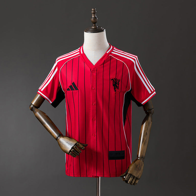 Manchester United 25/26 Baseball Jersey
