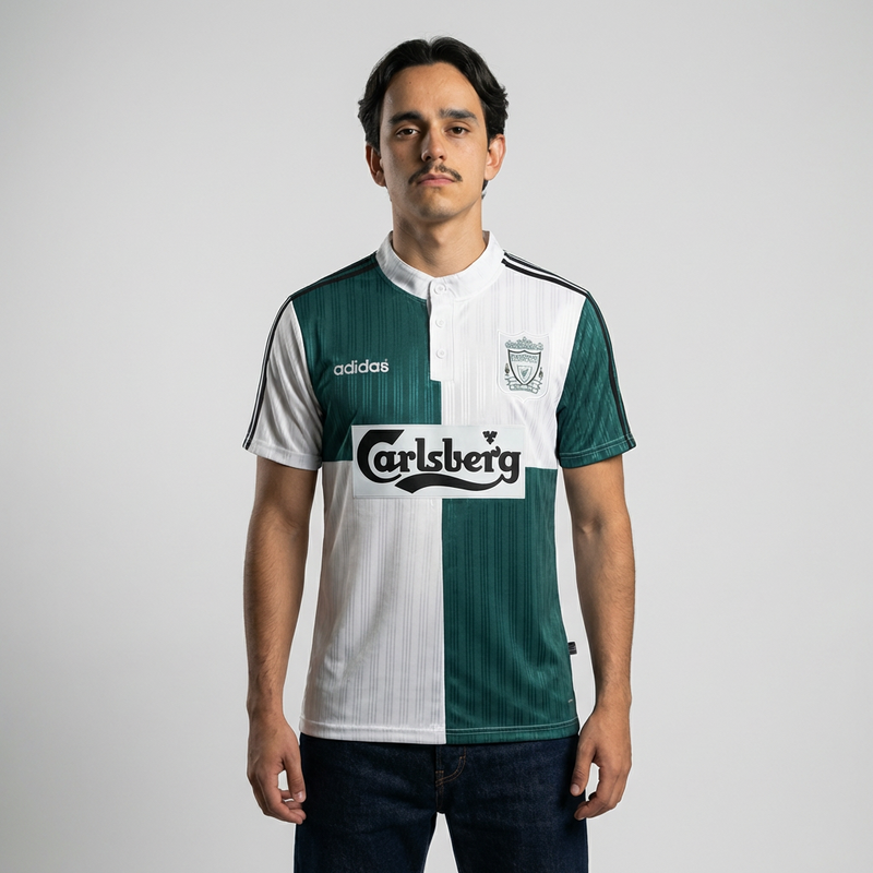 Liverpool 95/96 II Away Jersey - Retro Version