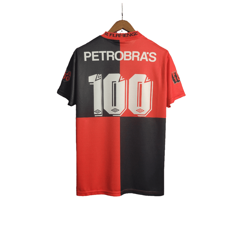 Flamengo 1994 I Home Centenary Model Jersey - Retro Version