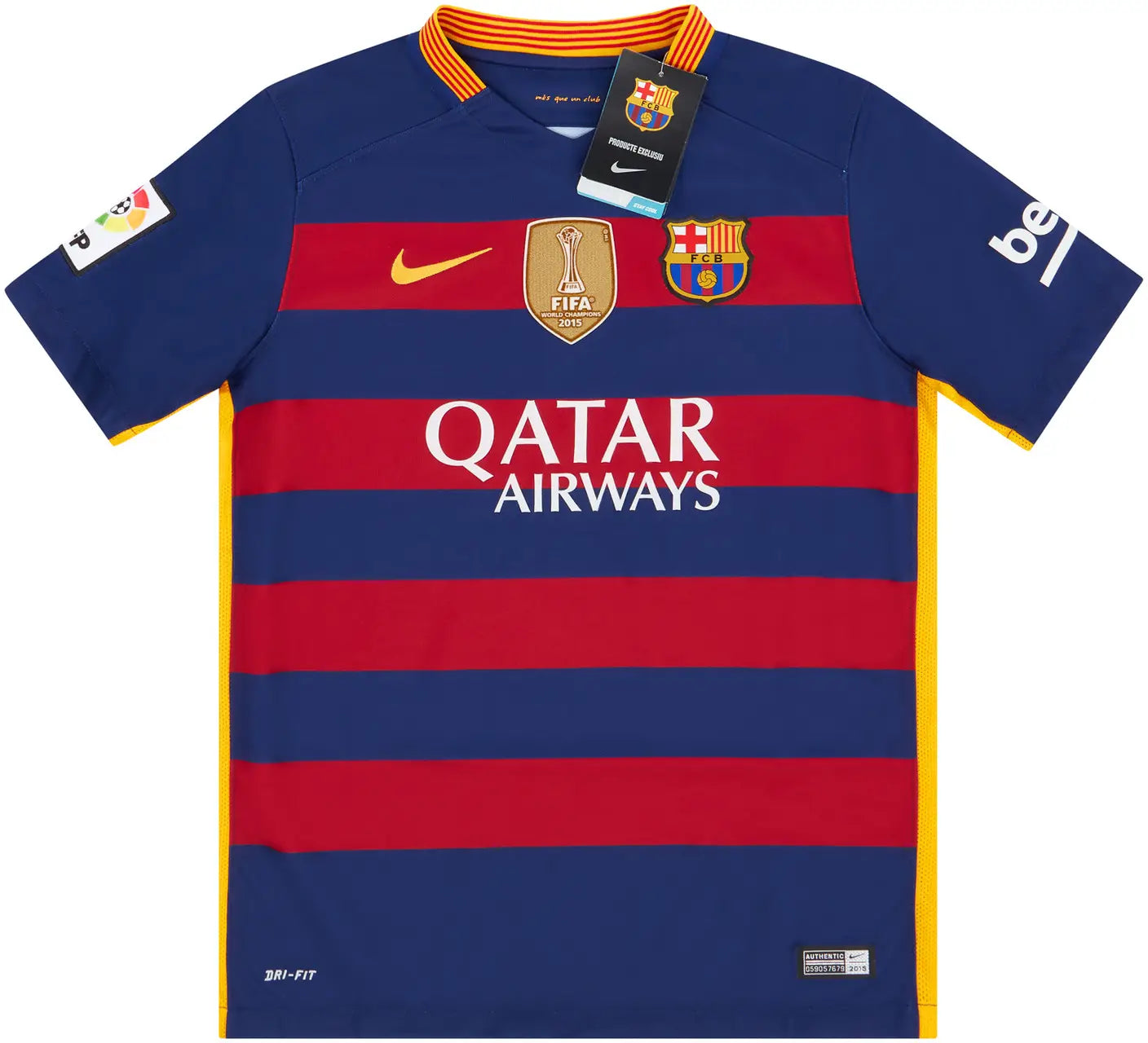 Barcelona Home 15/16 Neymar 11 - Retro Version