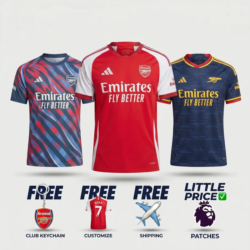 COMBO Arsenal - Home, Away and Pre-Matching 2026/27 - 26/27