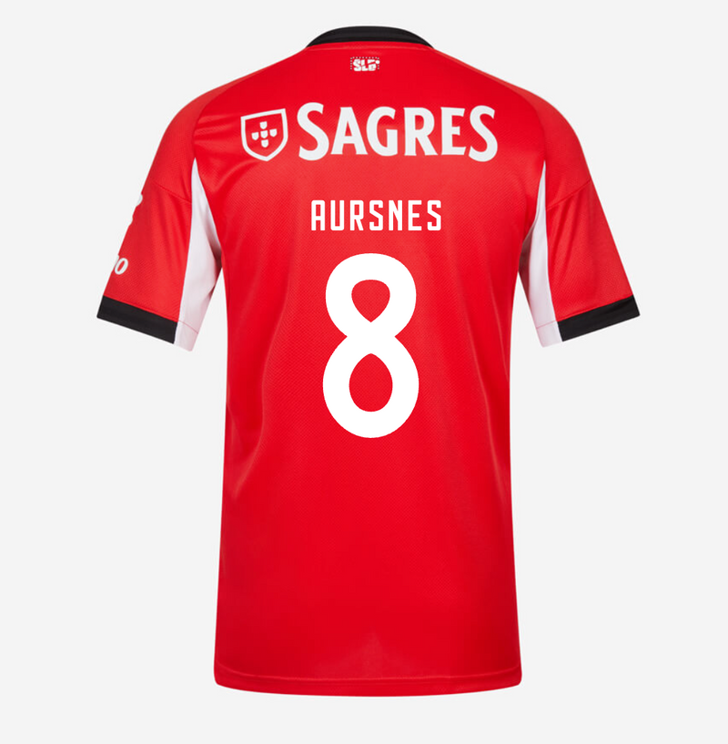 Jersey Benfica 25/26 Home #8 Aursnes