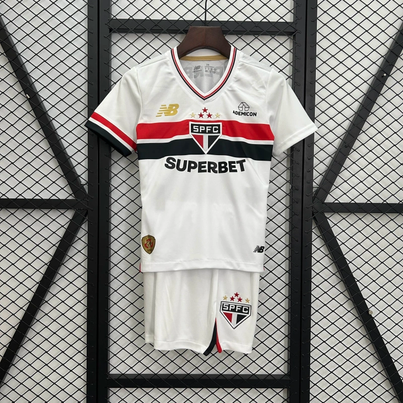 Kids São Paulo 25/26 New Balance - Branco